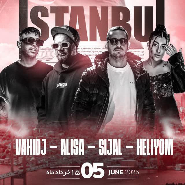Sijal, Heliyom, Alisa and Vahid J live in Istanbul